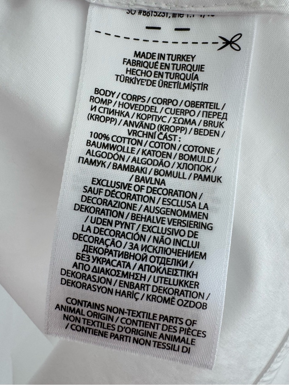 NWOT Ralph Lauren White Cotton A-Line Shirtdress - Picture 7 of 8